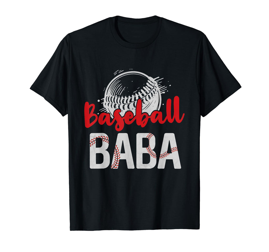 Baseball Baba Fathers Day Dad T-Shirt - Aesthetic Graphic Men Women - T-Shirt, Sweatshirt, Hoodie