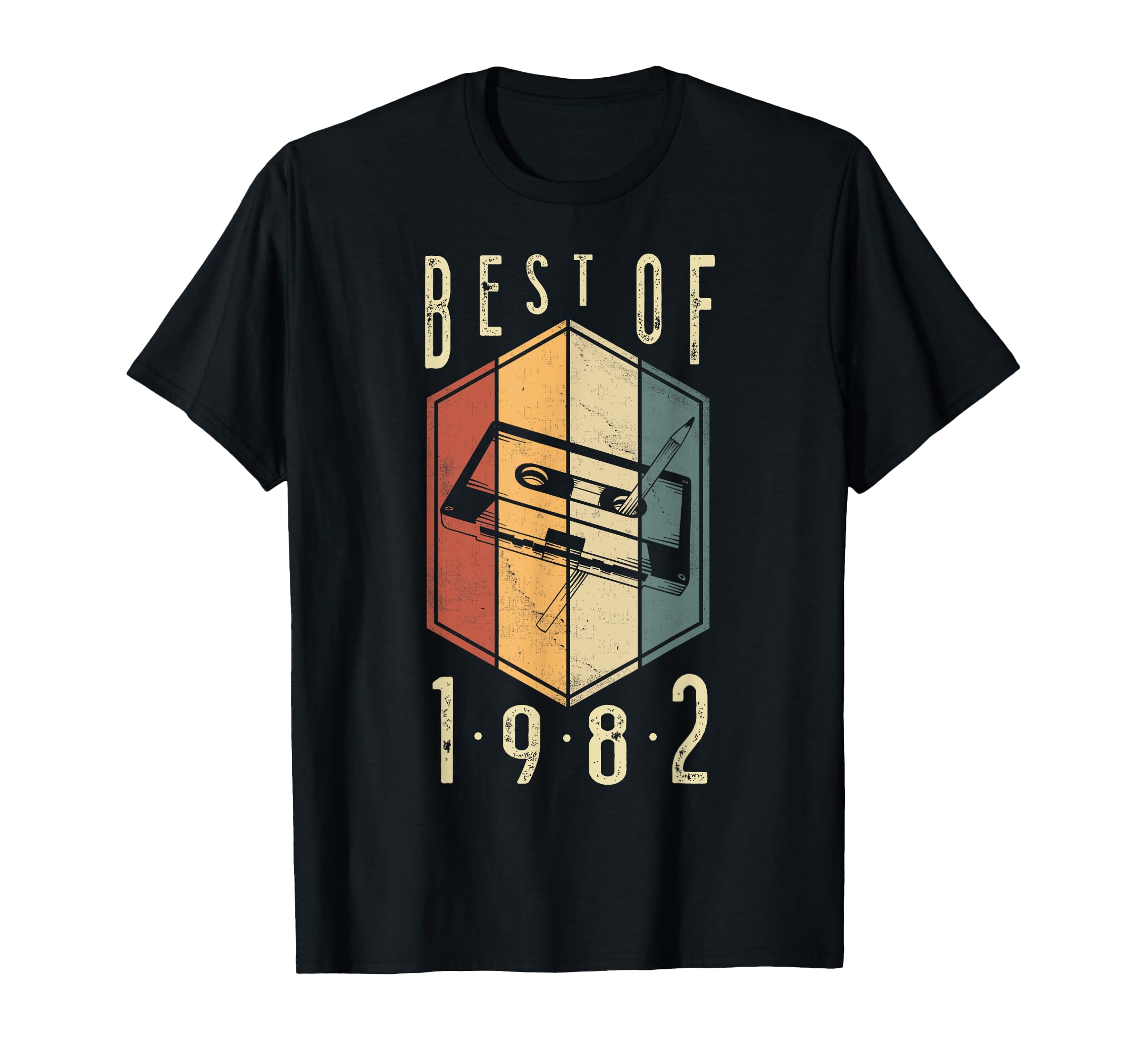 Best 1982 Gifts Cassette Tape T-Shirt - Fun Novelty Design Men Women - T-Shirt, Sweatshirt, Hoodie