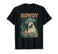 Howdy Western Goat Alien Ufo T-Shirt - Minimalist Print Men Women - T-Shirt, Sweatshirt, Hoodie