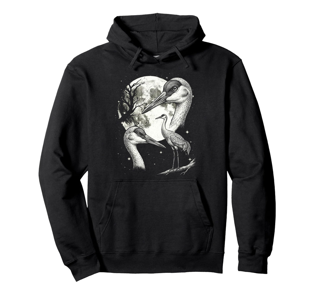 Crane Bird 90S Aesthetic Y2K Crane Hoodie - Minimalist Print Men Women - T-Shirt, Sweatshirt, Hoodie