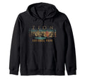 Zion National Park Utah Usa Outdoor Sweatshirt - Novelty Apparel for Adults - T-Shirt, Sweatshirt, Hoodie