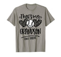 Thats My Grandson Out There Number 5 T-Shirt - Trendy Graphic Unisex - T-Shirt, Sweatshirt, Hoodie