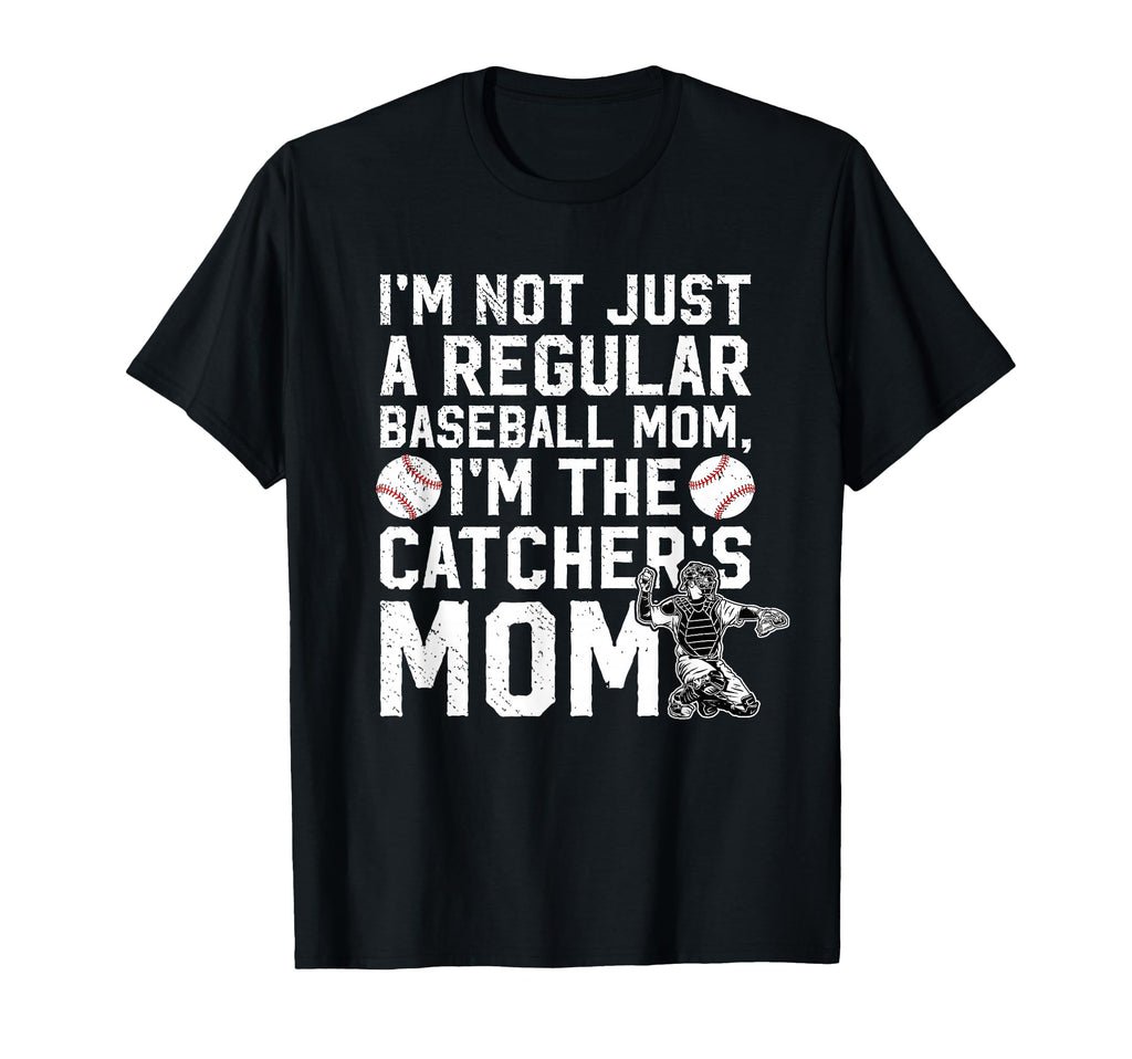 Im Baseball Catcher Mom Baseball T-Shirt - Trendy Graphic Men Women - T-Shirt, Sweatshirt, Hoodie