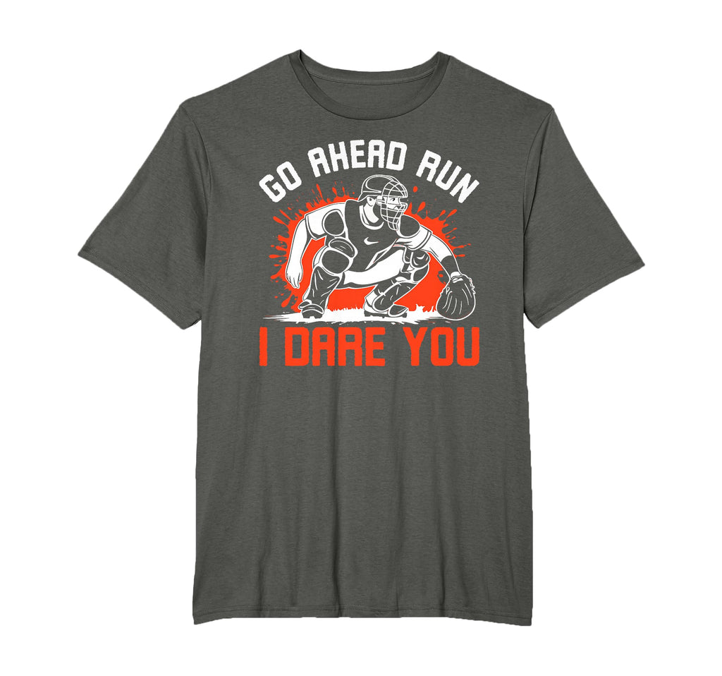 Baseball Catcher Player Go Ahead Run I T-Shirt - Graphic Print for Adults - T-Shirt, Sweatshirt, Hoodie