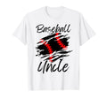 Baseball Uncle Family Matching Funny T-Shirt - Minimalist Print Men Women - T-Shirt, Sweatshirt, Hoodie