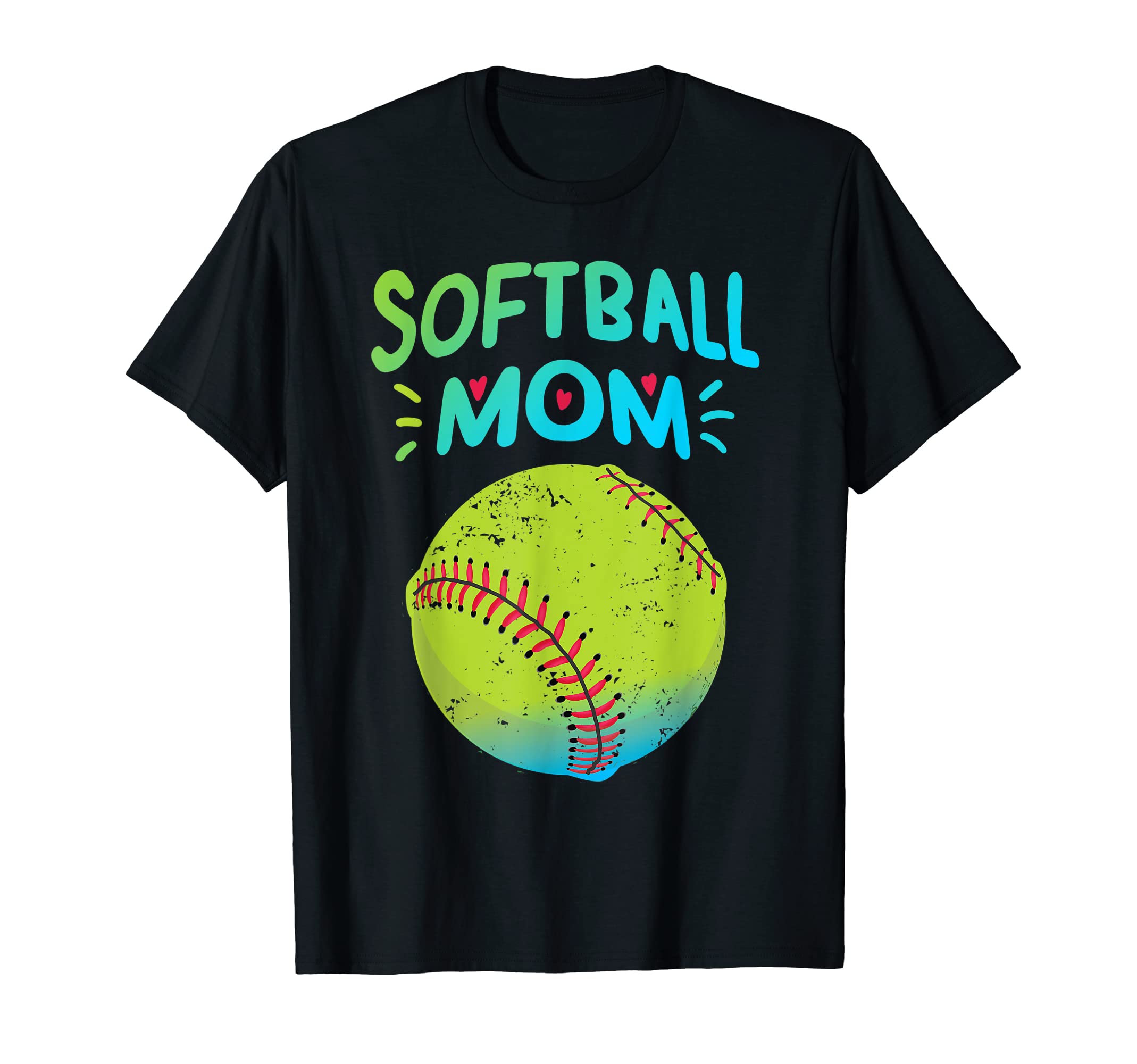 Softball Mom Funny Baseball Player T-Shirt - Minimalist Print Unisex - T-Shirt, Sweatshirt, Hoodie