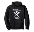 Baseball Dad Daddy Baseball Player Hoodie - Unique Graphic for Adults - T-Shirt, Sweatshirt, Hoodie
