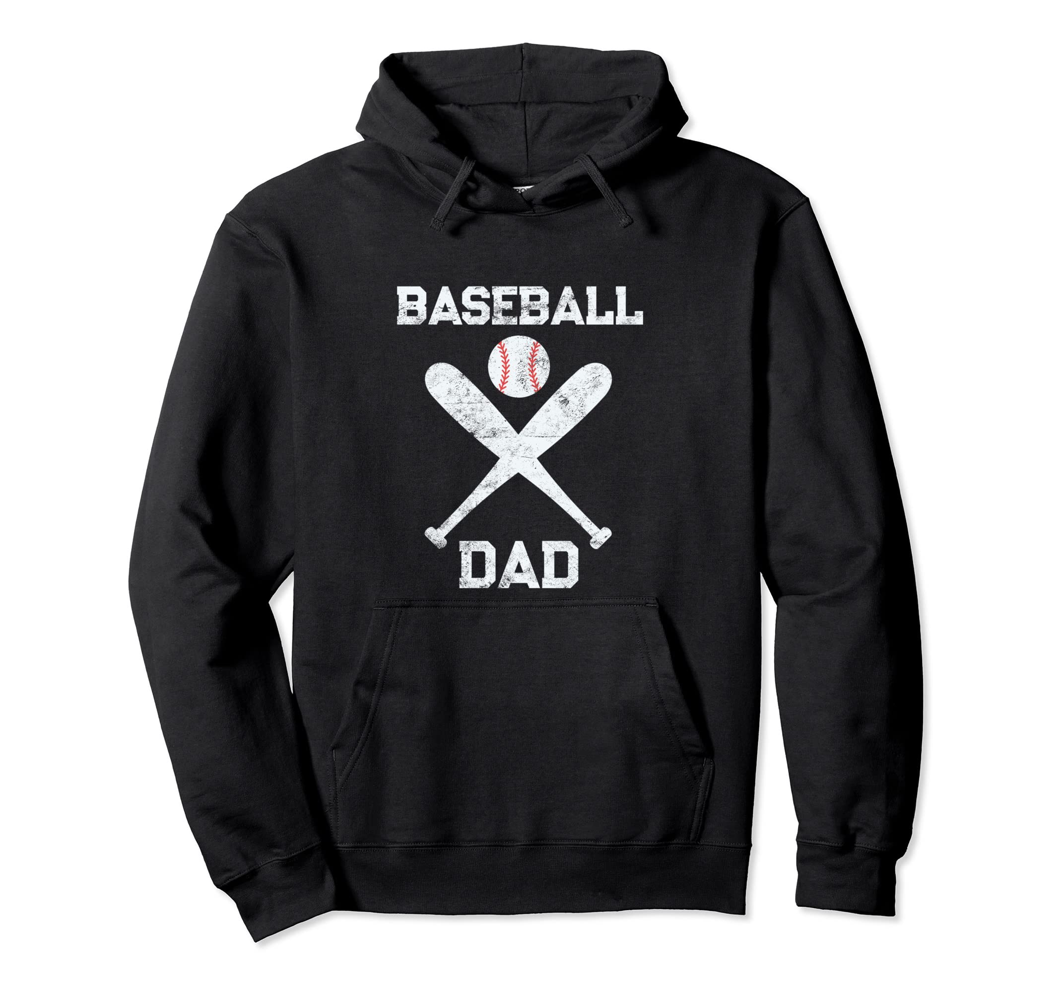 Baseball Dad Daddy Baseball Player Hoodie - Unique Graphic for Adults - T-Shirt, Sweatshirt, Hoodie