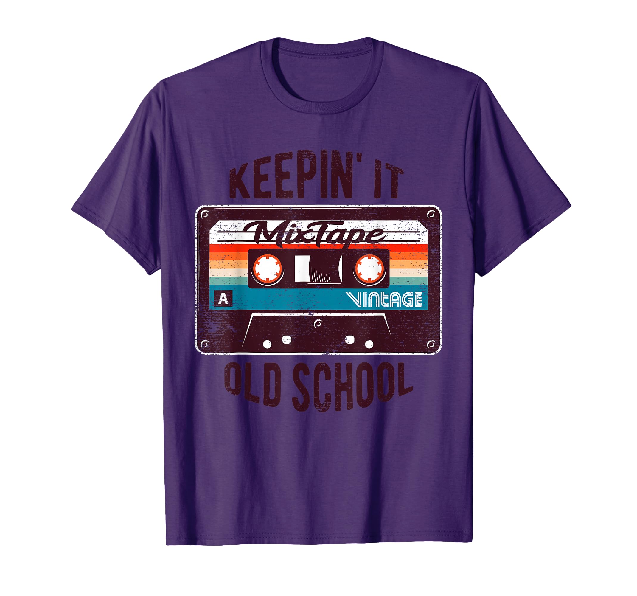 Cassette Tape Old School Hip Hop Stocking T-Shirt - Trendy Graphic Unisex - T-Shirt, Sweatshirt, Hoodie