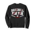 Baseball Paw Paw Baseball Lover Sweatshirt - Streetwear Style Men Women - T-Shirt, Sweatshirt, Hoodie