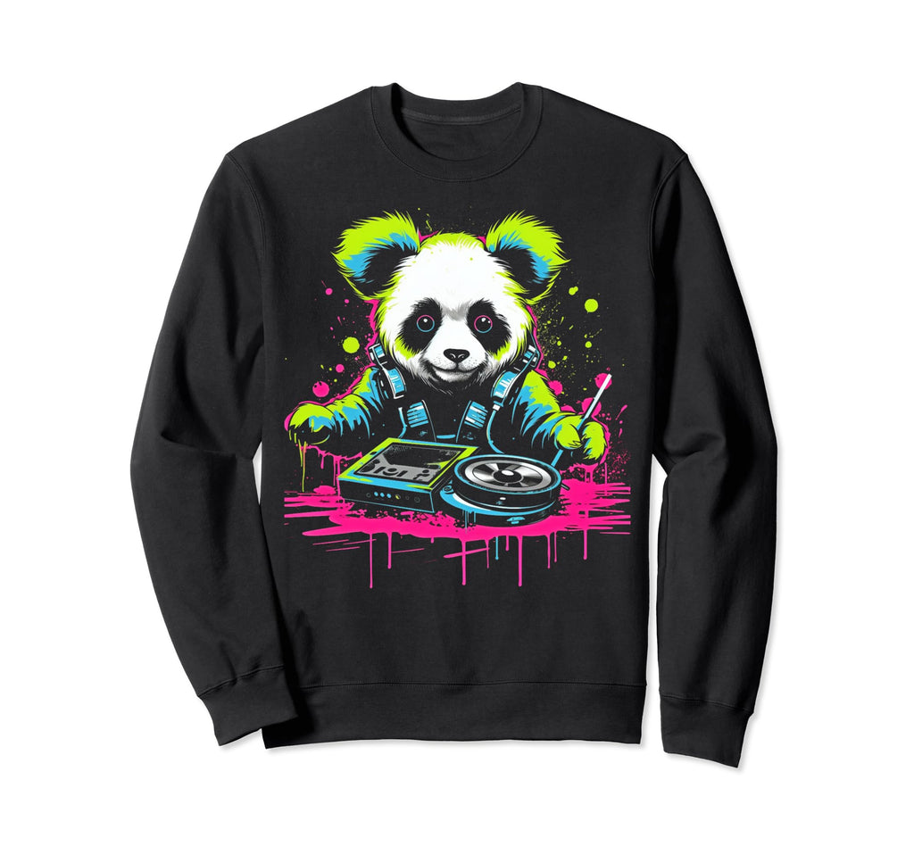 Kawaii Cat Dj Japanese Edm Y2K Sweatshirt - Fun Novelty Design Unisex - T-Shirt, Sweatshirt, Hoodie