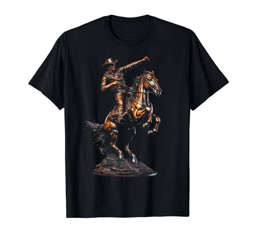 Cowboy Rodeo Horse Riding Usa Cowboy T-Shirt - Streetwear Style Men Women - T-Shirt, Sweatshirt, Hoodie