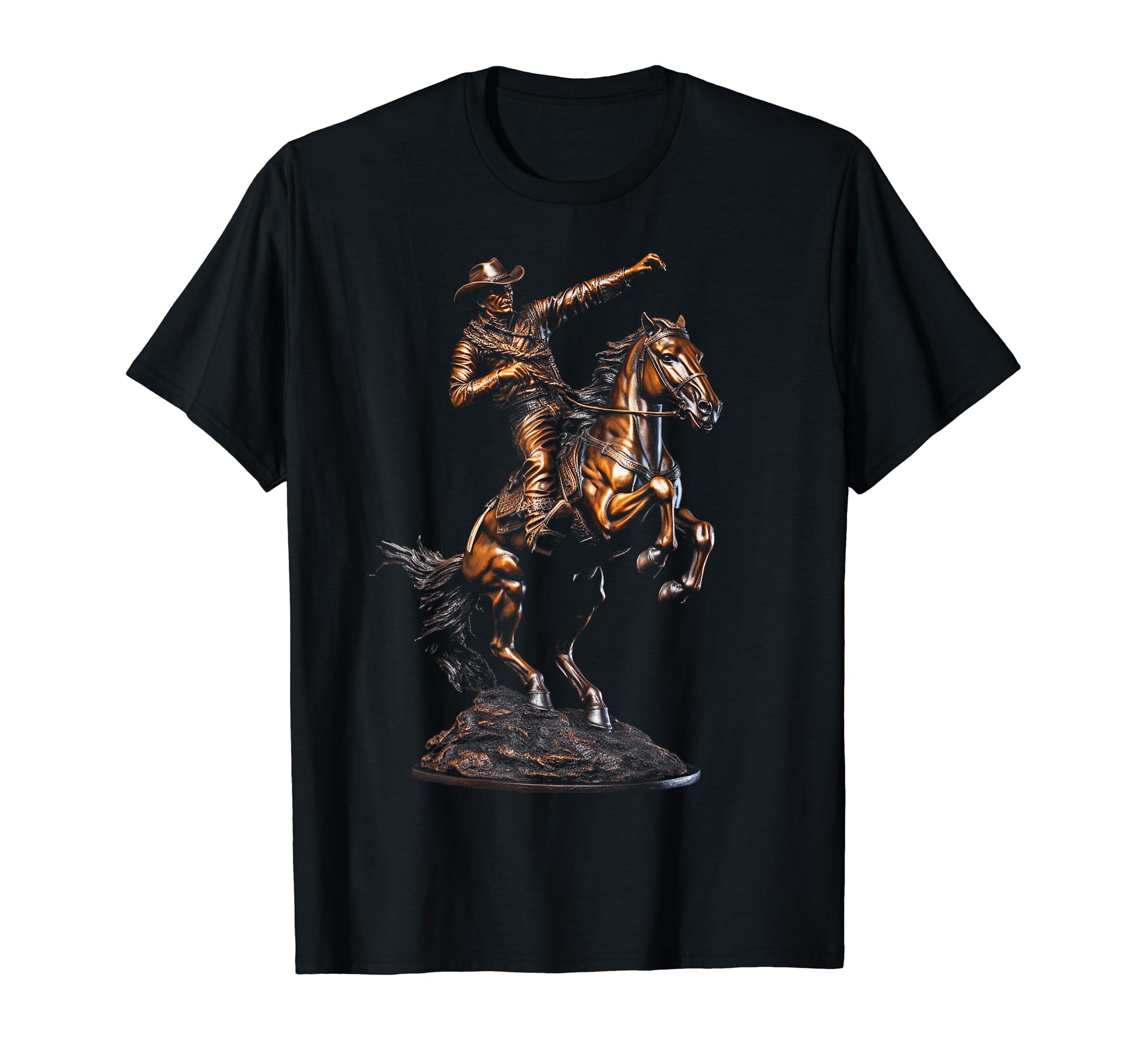 Cowboy Rodeo Horse Riding Usa Cowboy T-Shirt - Streetwear Style Men Women - T-Shirt, Sweatshirt, Hoodie
