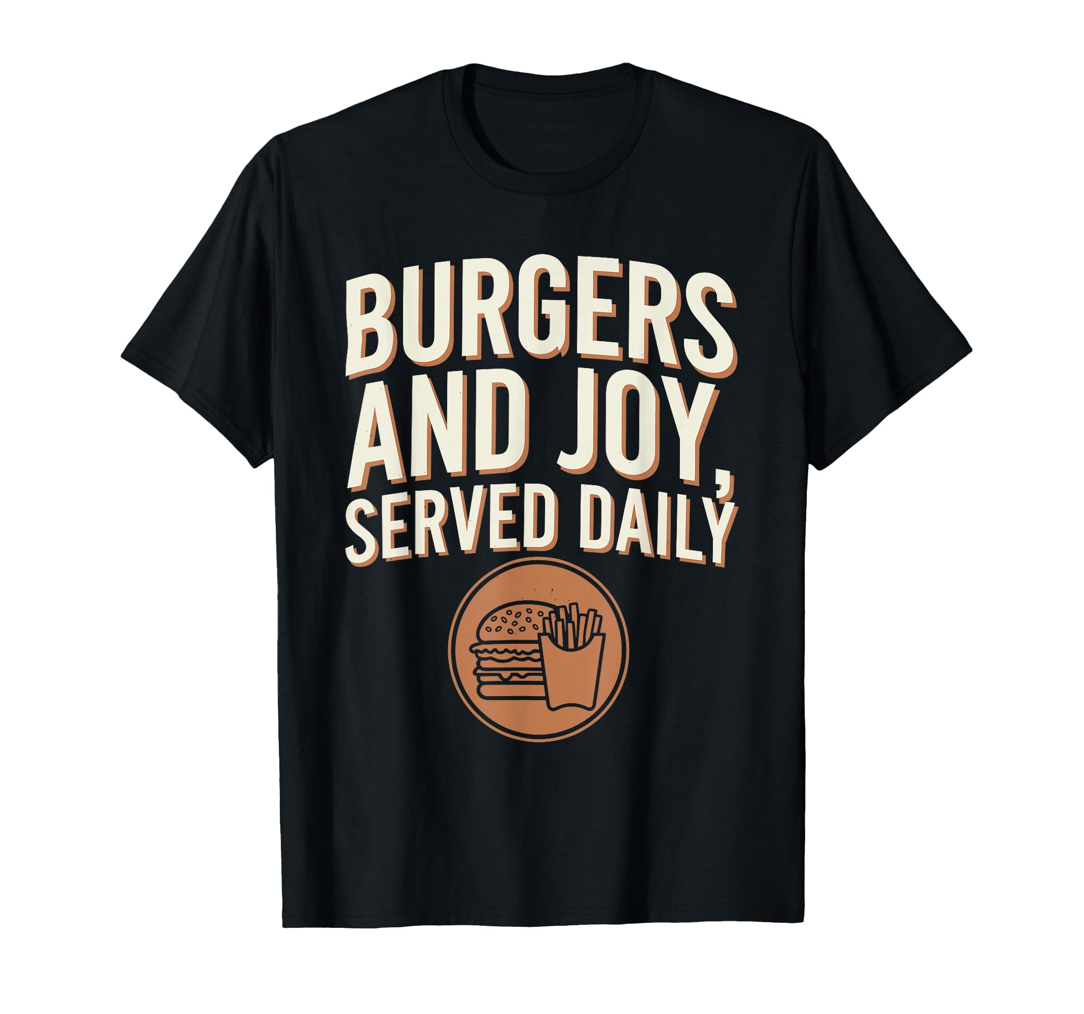 Fast Food Nostalgia Diner Fries Shakes T-Shirt - Fun Novelty Design Unisex - T-Shirt, Sweatshirt, Hoodie