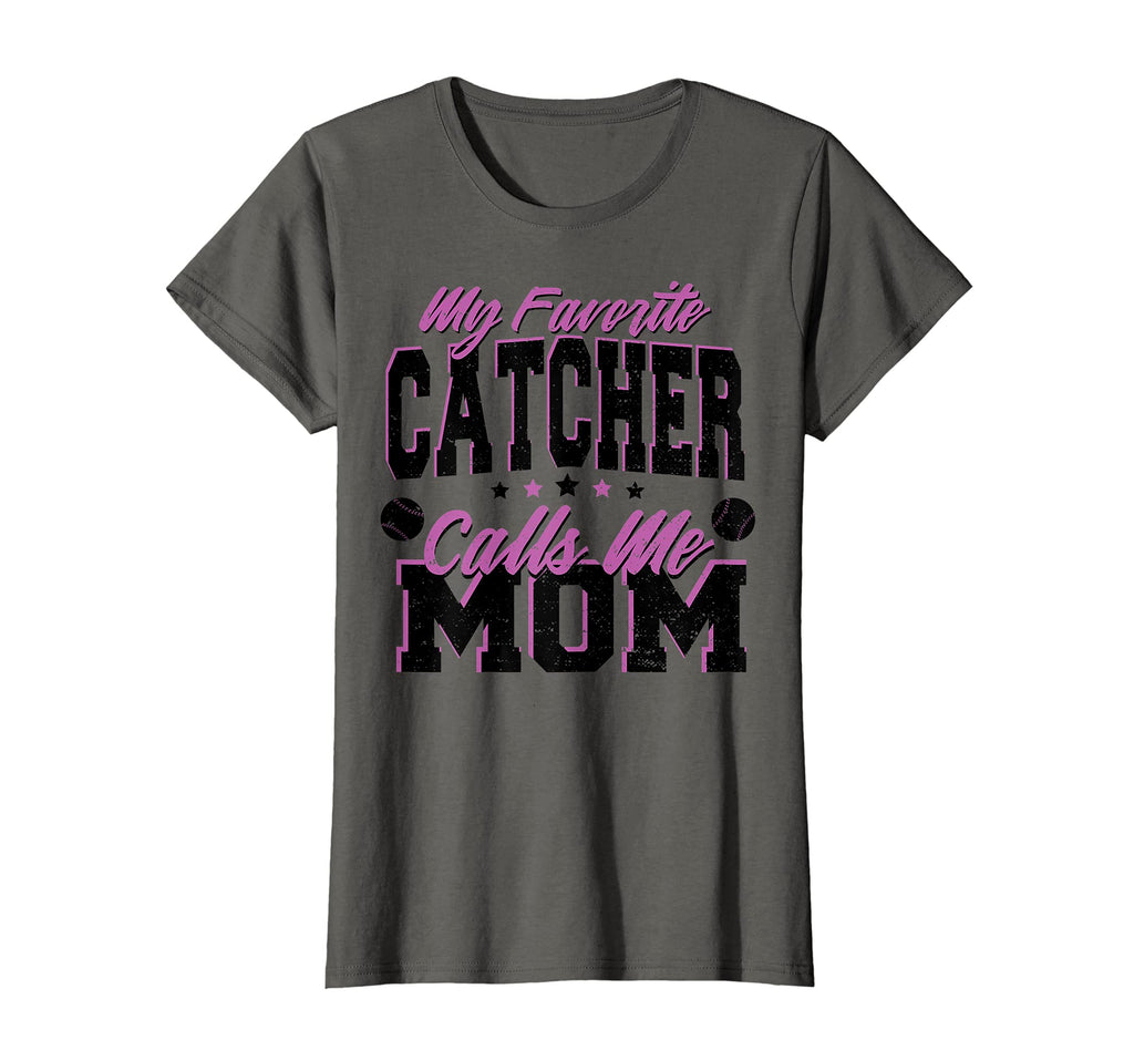 Womens Mother My Favorite Catcher T-Shirt - Fun Novelty Design for Adults - T-Shirt, Sweatshirt, Hoodie