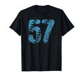 Baseball Softball Mom 57 Number T-Shirt - Fun Novelty Design Men Women - T-Shirt, Sweatshirt, Hoodie