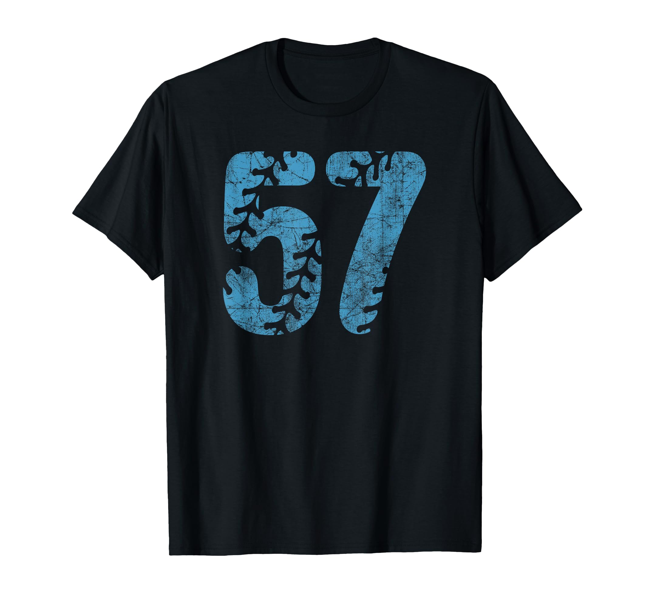 Baseball Softball Mom 57 Number T-Shirt - Fun Novelty Design Men Women - T-Shirt, Sweatshirt, Hoodie
