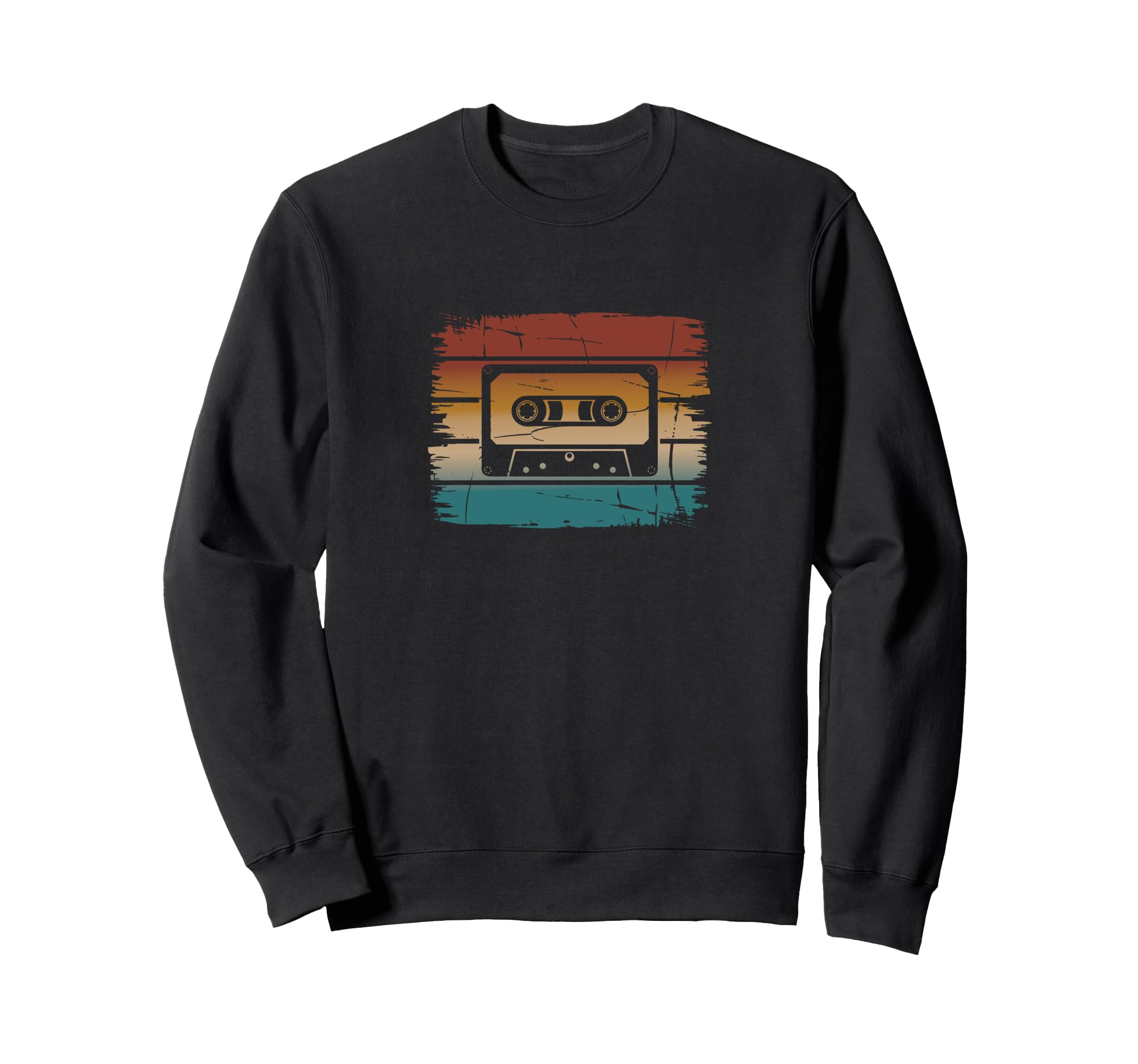 Cassette Tape Music Sweatshirt - Unique Graphic Men Women - T-Shirt, Sweatshirt, Hoodie