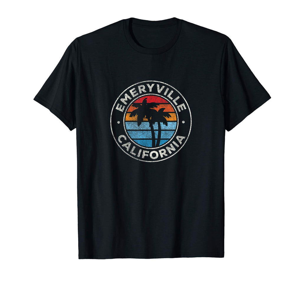 Emeryville California Ca 70S T-Shirt - Fun Novelty Design Unisex - T-Shirt, Sweatshirt, Hoodie