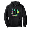 70S Theme Love Lettering Distressed Hoodie - Aesthetic Graphic for Adults - T-Shirt, Sweatshirt, Hoodie
