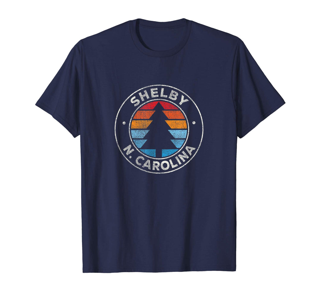 Shelby North Carolina Nc 70S T-Shirt - Novelty Apparel Unisex - T-Shirt, Sweatshirt, Hoodie
