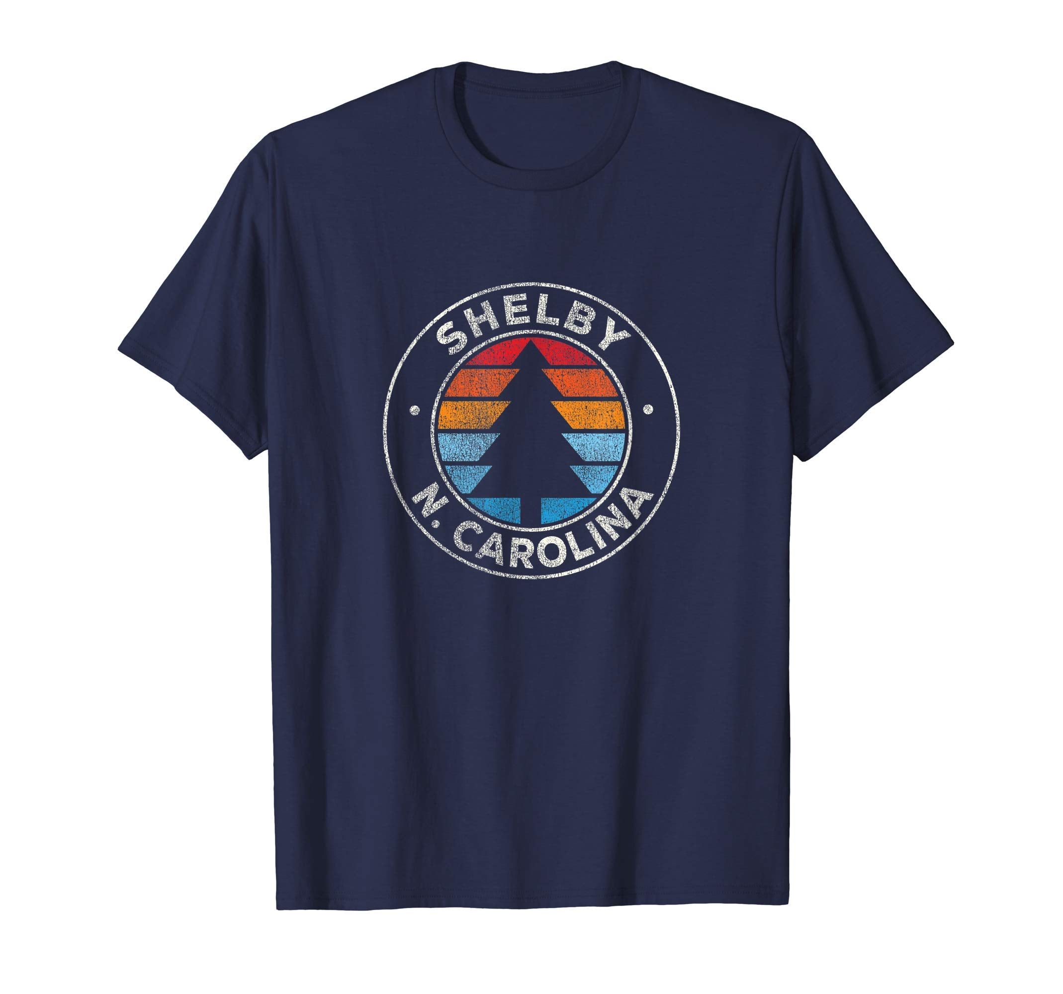 Shelby North Carolina Nc 70S T-Shirt - Novelty Apparel Unisex - T-Shirt, Sweatshirt, Hoodie