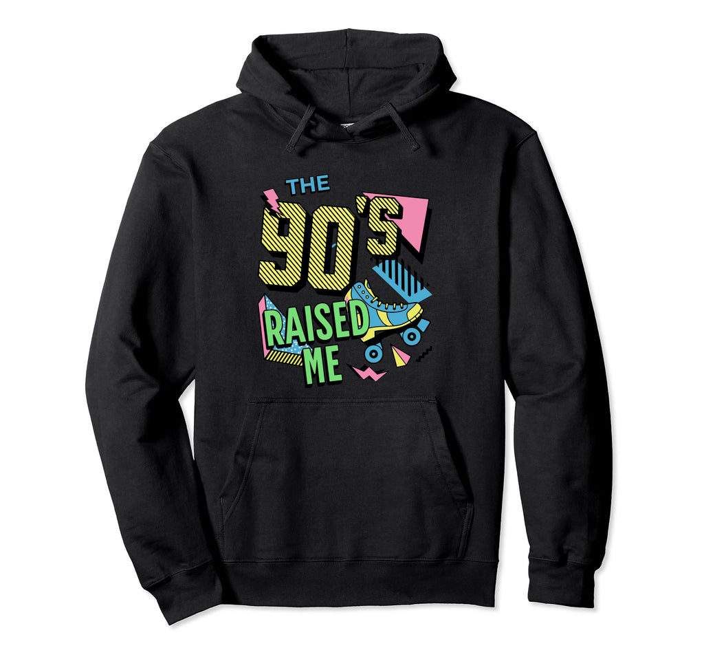 90S Raised Me Pastel Kidcore Kawaii Hoodie - Novelty Apparel Men Women - T-Shirt, Sweatshirt, Hoodie