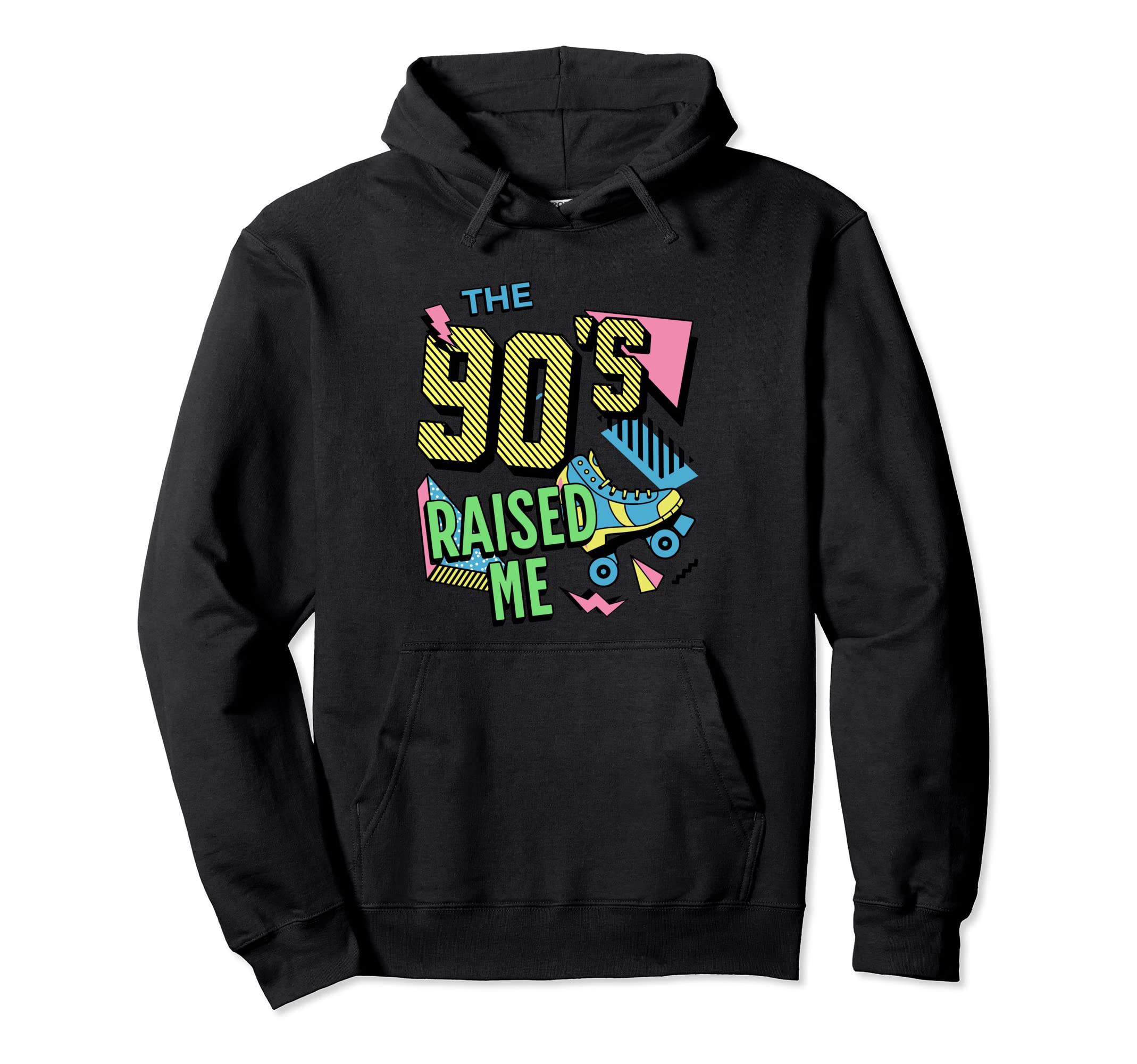 90S Raised Me Pastel Kidcore Kawaii Hoodie - Novelty Apparel Men Women - T-Shirt, Sweatshirt, Hoodie