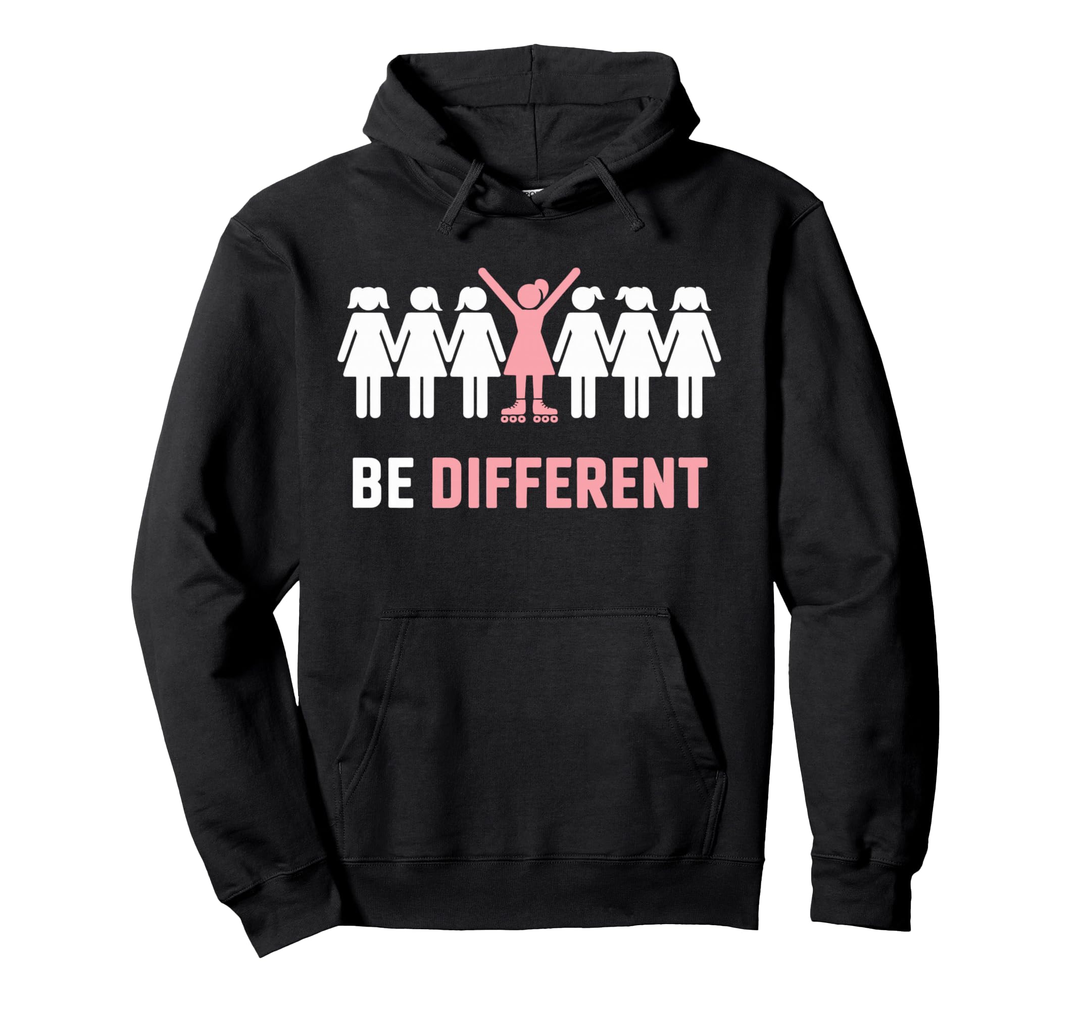 Different Roller Skate Roller Skating Hoodie - Streetwear Style Men Women - T-Shirt, Sweatshirt, Hoodie