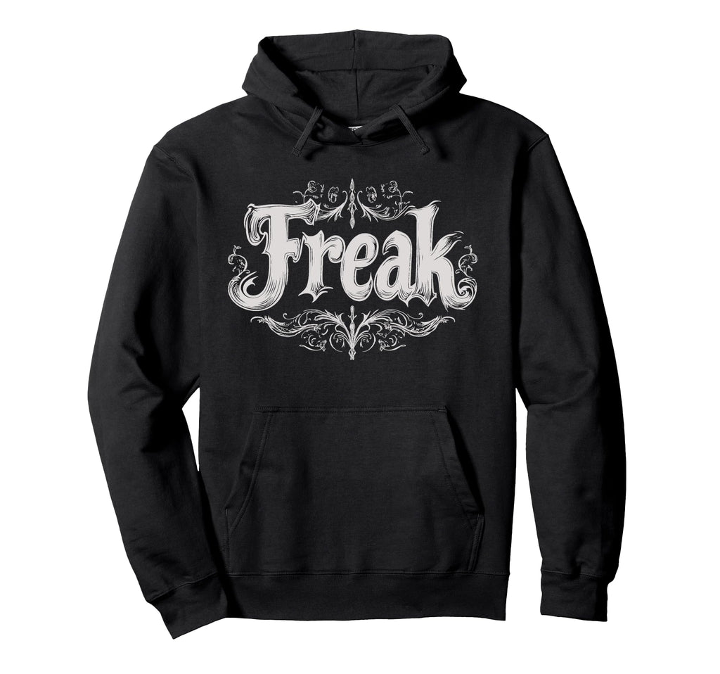 Freak Gothic Alt Grunge Hip Hop Y2K Hoodie - Custom Art Print for Adults - T-Shirt, Sweatshirt, Hoodie
