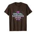 Digital Goddess Mode Y2K Aesthetic T-Shirt - Streetwear Style Unisex - T-Shirt, Sweatshirt, Hoodie