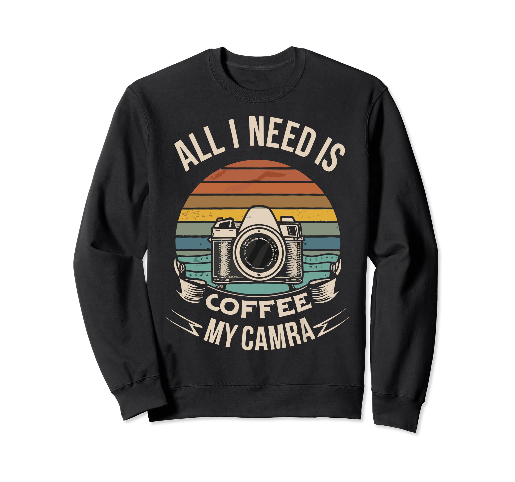 All I Need Is Coffee And My Sweatshirt - Minimalist Print for Adults - T-Shirt, Sweatshirt, Hoodie