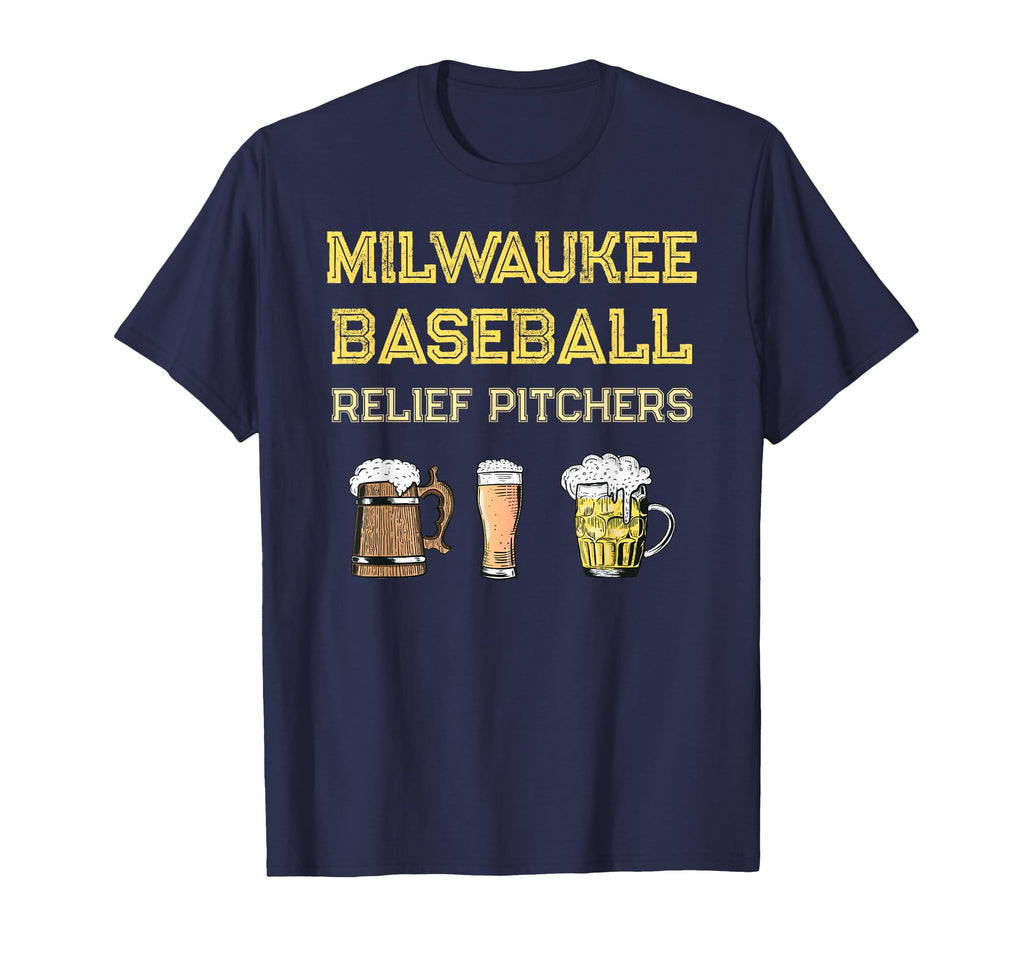 Milwaukee Baseball Beer Fan Wisconsin T-Shirt - Aesthetic Graphic Men Women - T-Shirt, Sweatshirt, Hoodie