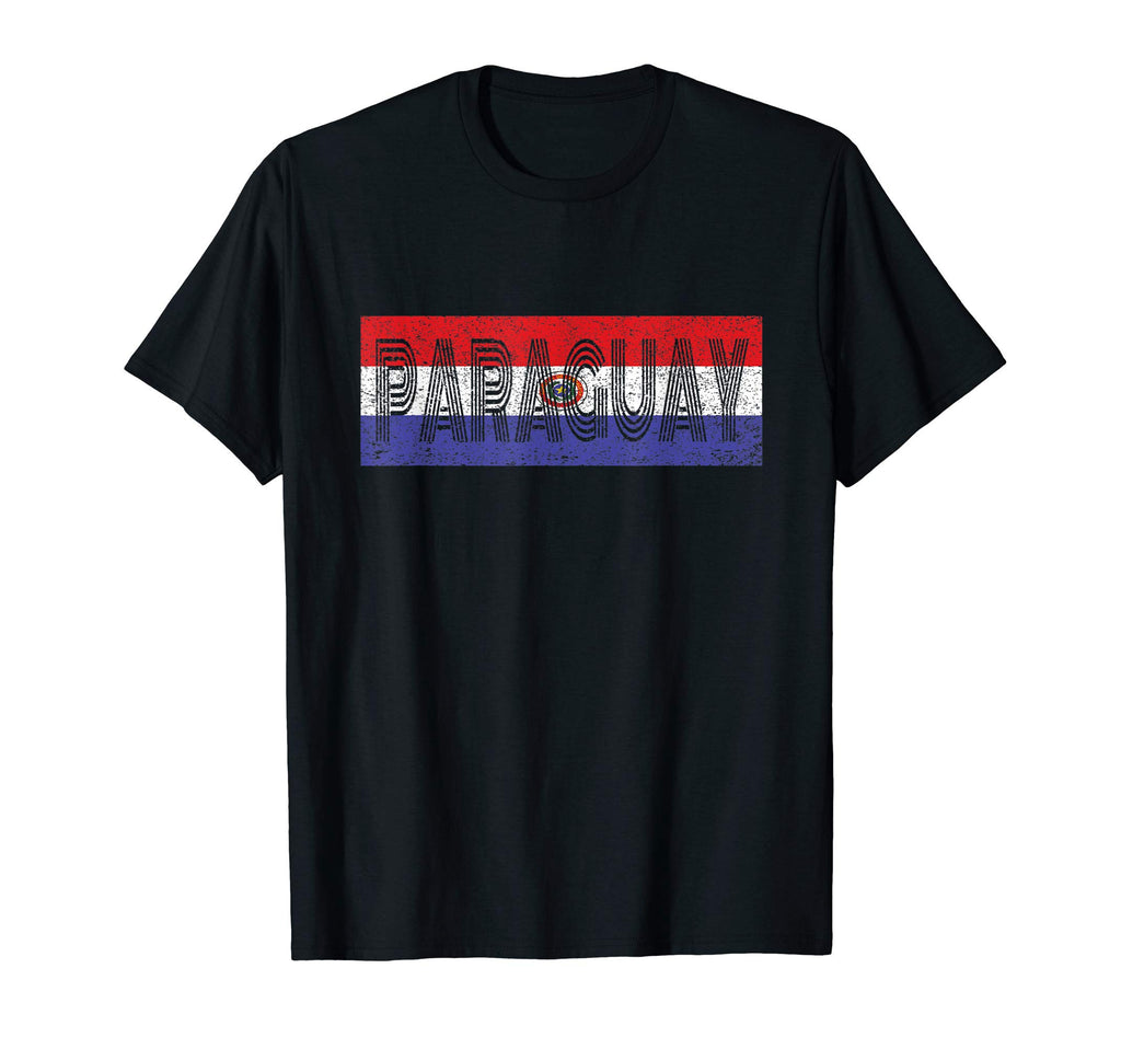 Paraguay Flag Paraguayan Map Country Gift T-Shirt - Novelty Apparel Unisex - T-Shirt, Sweatshirt, Hoodie