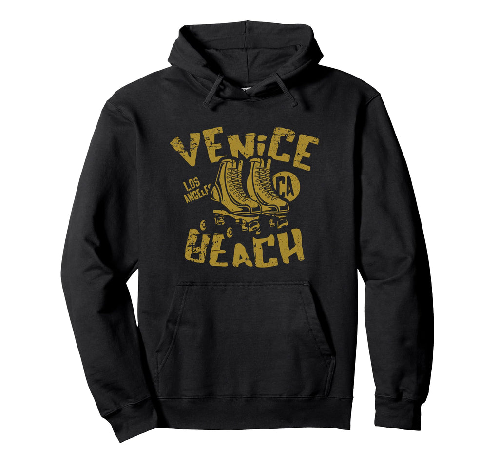 Venice Beach California Distressed Hoodie - Trendy Graphic Unisex - T-Shirt, Sweatshirt, Hoodie