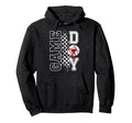 Baseball Game Day Bow Game Day Baseball Hoodie - Minimalist Print Men Women - T-Shirt, Sweatshirt, Hoodie