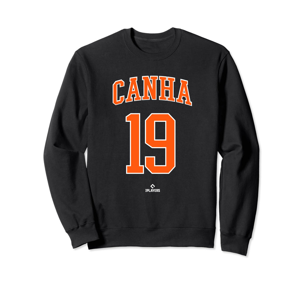 Mark Canha New York Baseball Sweatshirt - Novelty Apparel for Adults - T-Shirt, Sweatshirt, Hoodie
