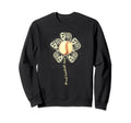 Proud Baseball Mom Flower Mothers Day Sweatshirt - Custom Art Print Unisex - T-Shirt, Sweatshirt, Hoodie