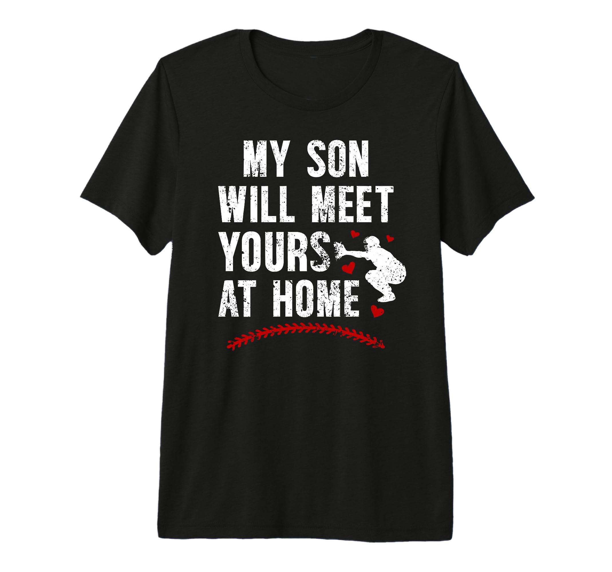 Home Baseball Catcher Mom Baseball T-Shirt - Fun Novelty Design Unisex - T-Shirt, Sweatshirt, Hoodie
