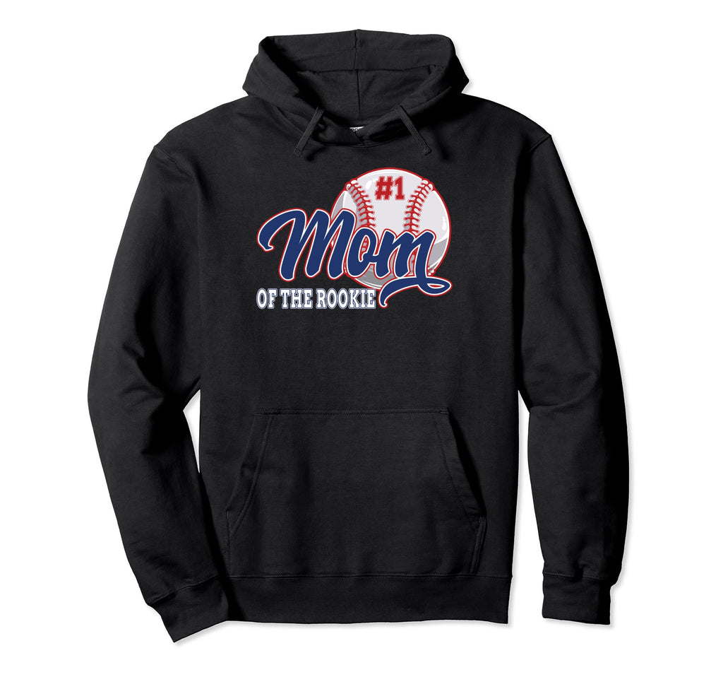 Mom Rookie Baseball 1St Birthday Hoodie - Streetwear Style for Adults - T-Shirt, Sweatshirt, Hoodie