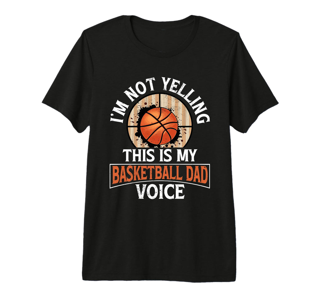 Fathers Day Basketball Dad Game Day Tri T-Shirt - Graphic Print Unisex - T-Shirt, Sweatshirt, Hoodie