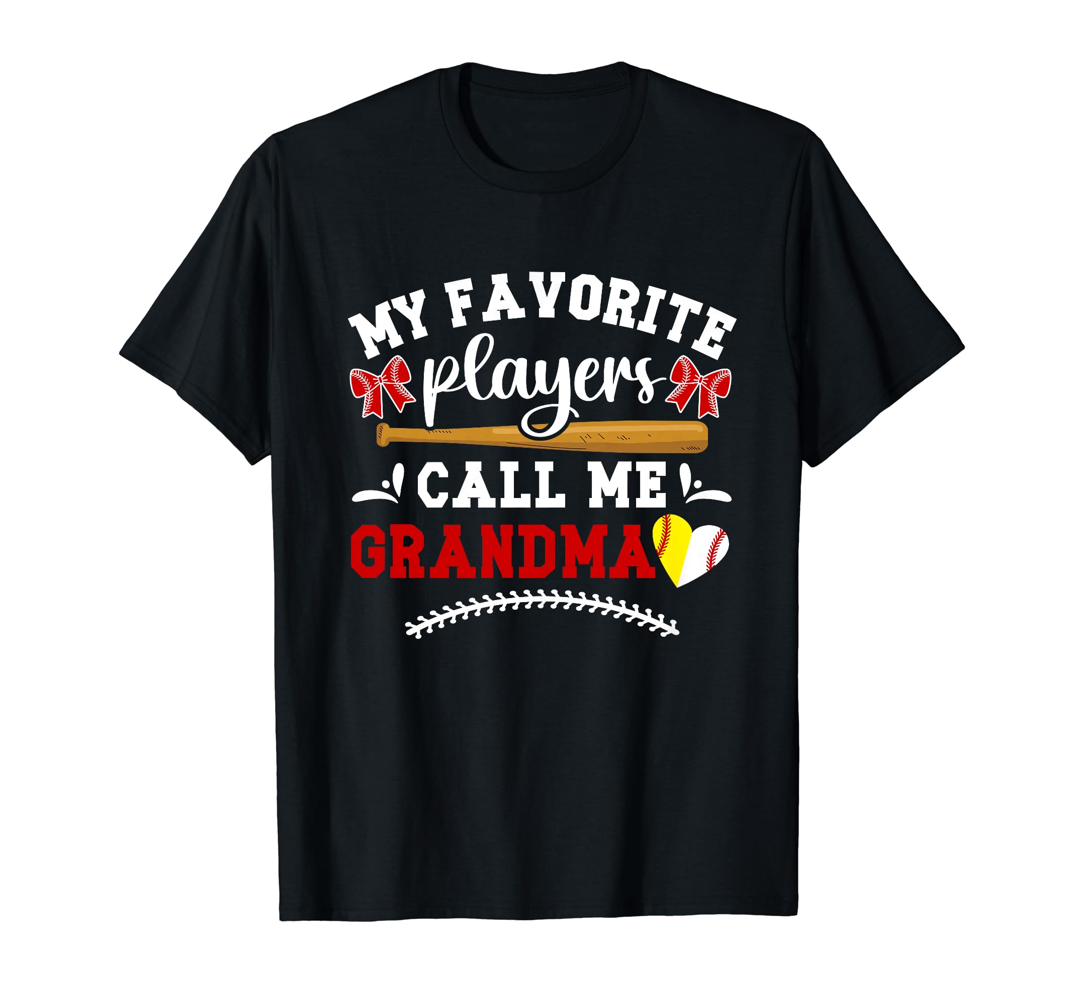 Favorite Players Call Me Grandma T-Shirt - Graphic Print Men Women - T-Shirt, Sweatshirt, Hoodie
