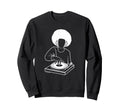 Raised Old School Hip Hop Dj Sweatshirt - Minimalist Print for Adults - T-Shirt, Sweatshirt, Hoodie