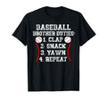 Baseball Brother Duties Brother T-Shirt - Unique Graphic Men Women - T-Shirt, Sweatshirt, Hoodie