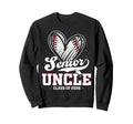 Senior Uncle Class 2026 Baseball Sweatshirt - Minimalist Print Men Women - T-Shirt, Sweatshirt, Hoodie