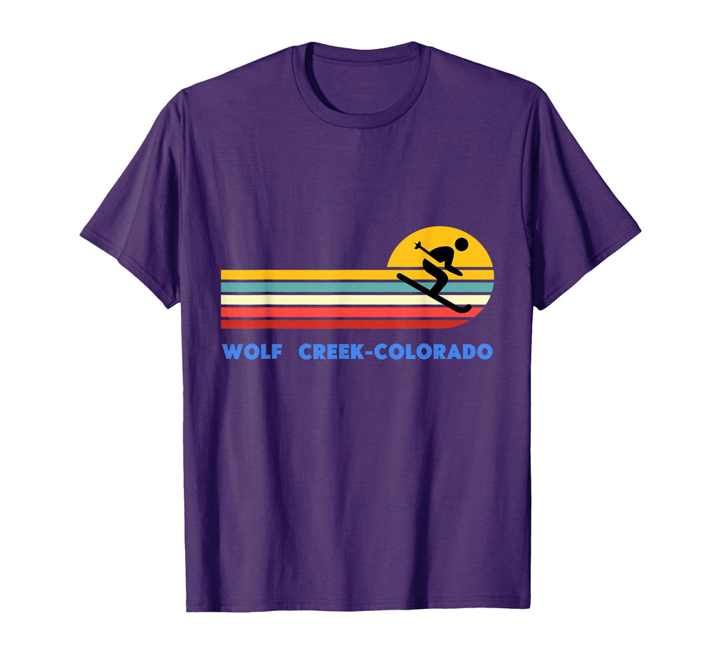 Wolf Creek Colorado Skiing Skier T-Shirt - Fun Novelty Design Men Women - T-Shirt, Sweatshirt, Hoodie