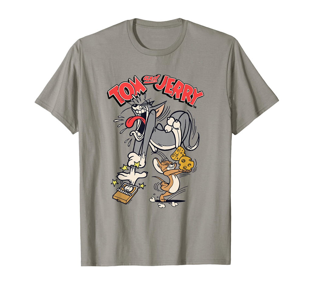 Tom And Jerry Mousetrap Fail Scene T-Shirt - Streetwear Style for Adults - T-Shirt, Sweatshirt, Hoodie