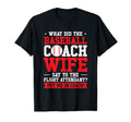Baseball Coach Wife Professional Mom T-Shirt - Aesthetic Graphic Unisex - T-Shirt, Sweatshirt, Hoodie