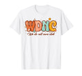 Wdnc We Do Not Care Club Groovy Boho Floral T-Shirt - Unique Graphic Unisex - T-Shirt, Sweatshirt, Hoodie
