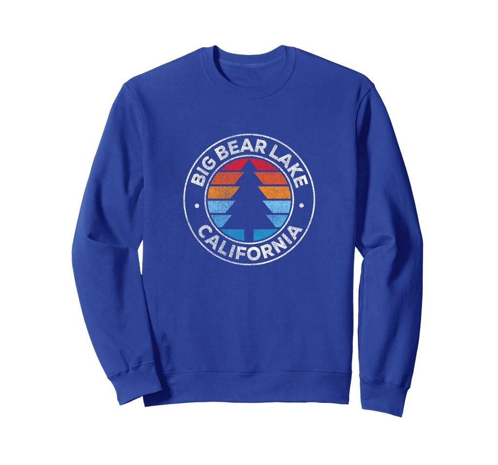 Big Bear Lake California Ca 70S Sweatshirt - Unique Graphic for Adults - T-Shirt, Sweatshirt, Hoodie